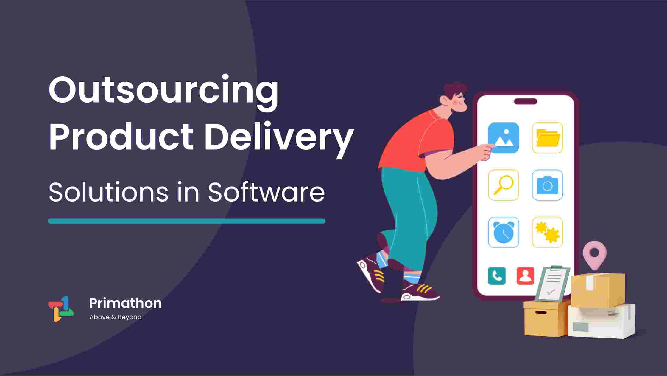 Outsourcing product delivery solutions in software