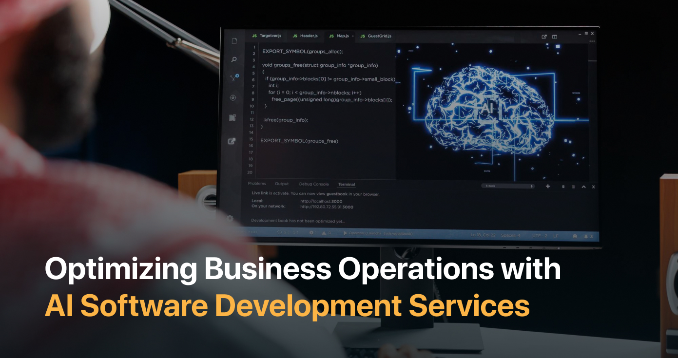 Optimizing Business Operations with AI Software Development Services