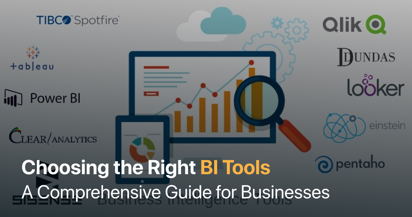 Choosing the Right BI Tools: A Comprehensive Guide for Businesses