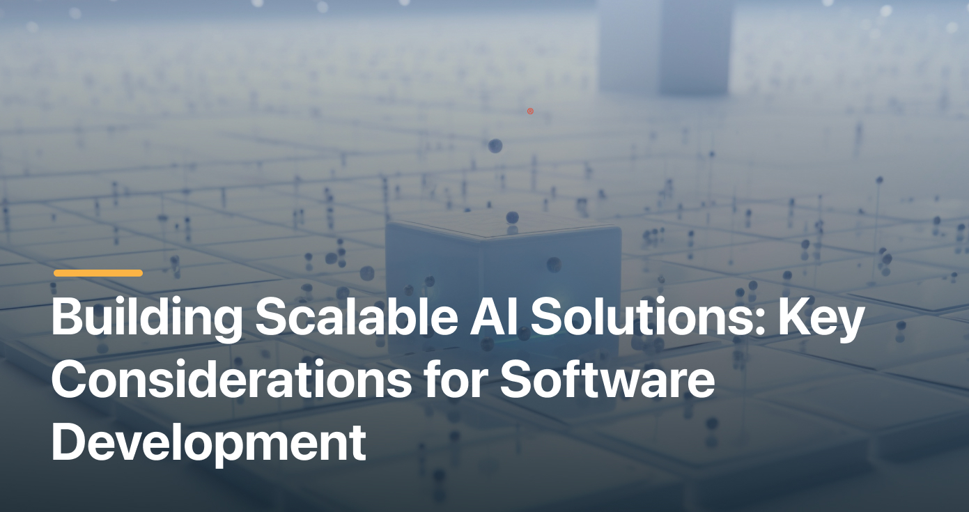 Introduction to Scalable AI Solutions